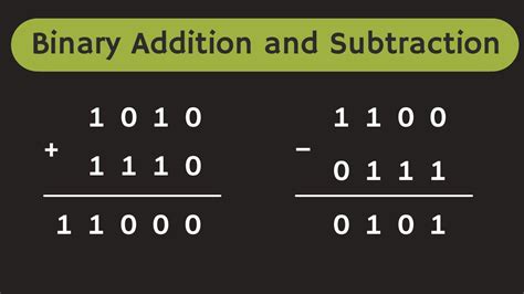 Binary addition and subtraction. This binary subtraction can be understood by 2’s complement method. We can’t subtract directly like addition. Binary Addition Using 2s Complement. Here are some steps to carry out the binary addition using 2s complement:. Write the given numbers in binary form, if they are present in decimal form
